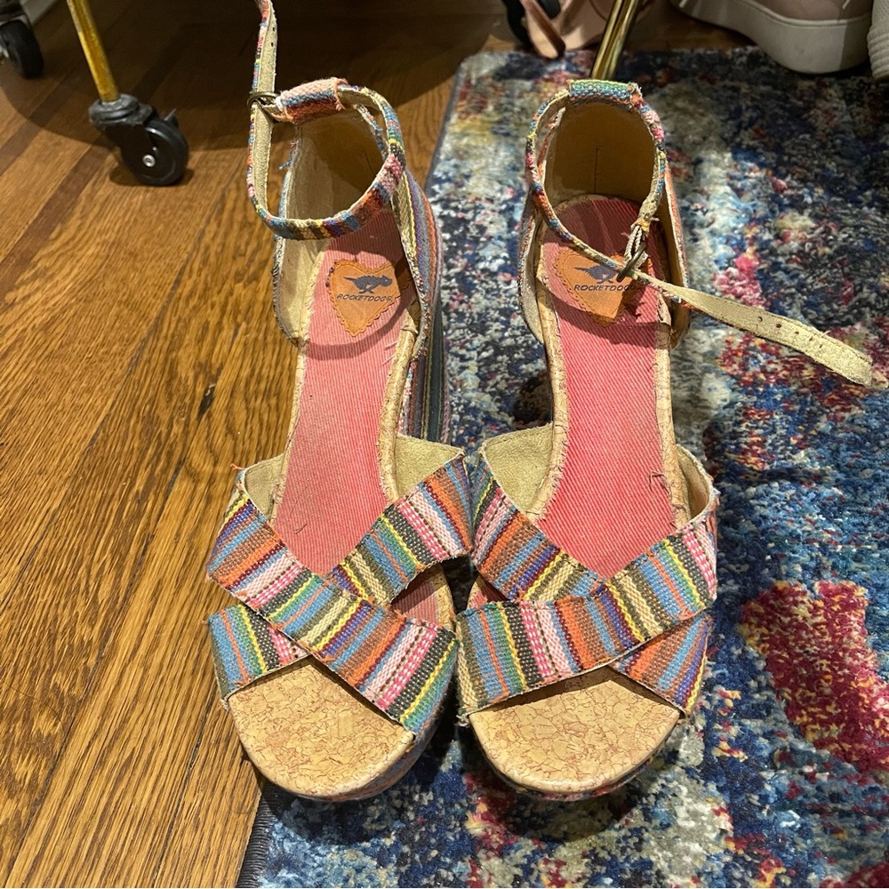Rocket Dog Rainbow Wedge